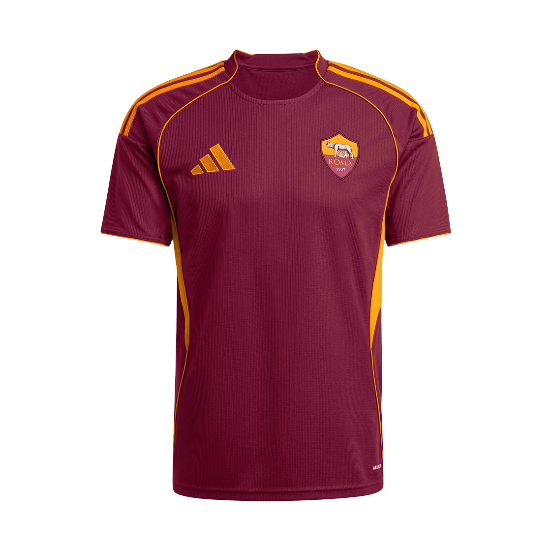 아디다스 AS 로마 2025/26 홈 저지 레거시 버건디 - US 사이즈 (논 마킹 버전)(Adidas AS Roma 2025/26 Home Jersey Legacy Burgundy - US Sizing (Non Marking Ver.)) - 1