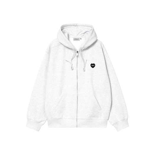 [CARHARTT]★韓国人気★HOODED HEART II HARTT SWEAT JACKET Carhartt WIP Hooded Heart II Hartt Sweat Jacket, Black