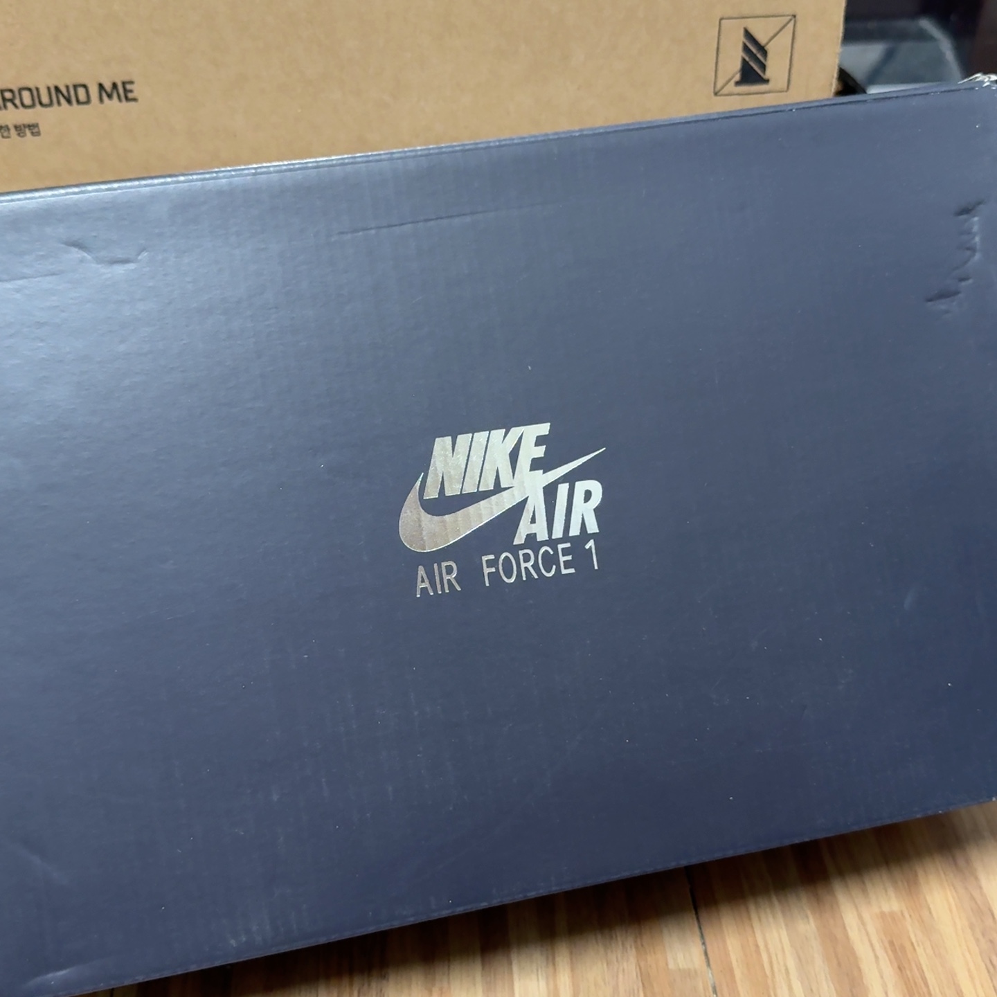 (W) Nike Air Force 1 '07 WB Flax Wheat 착용 스타일 - 5
