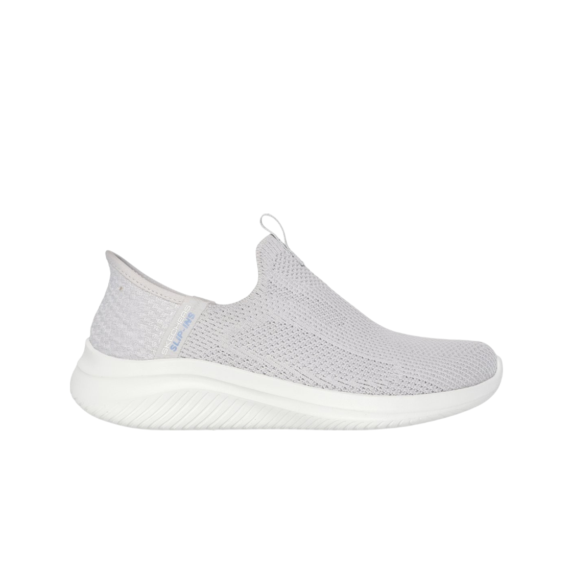 (W) 스케쳐스 울트라 플렉스 3.0 이지 윈 슬립 인스 라이트 그레이((W) Skechers Ultra Flex 3.0 Easy Win Slip Ins Light Grey)