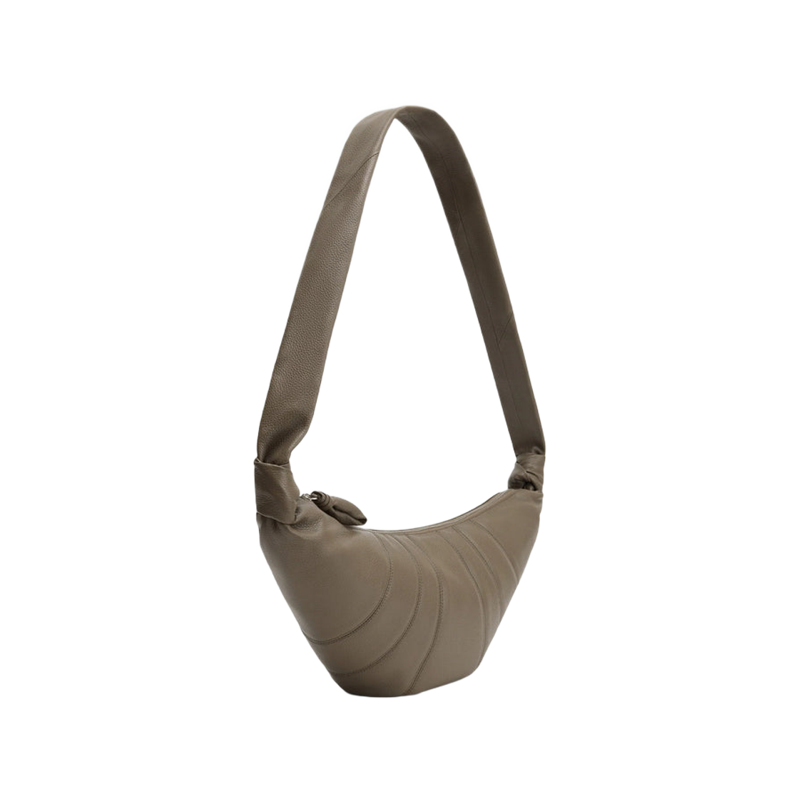 르메르 미디움 크루아상 백 소프트 그레인드 레더 다크 카키(Lemaire Medium Croissant Bag Soft Grained Leather Dark Khaki) - 2