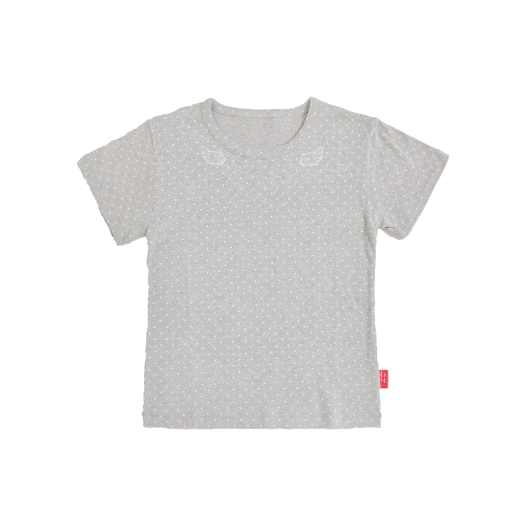 9 [KREAM 단독] Yegg Dot Wing Baby Tee Gray