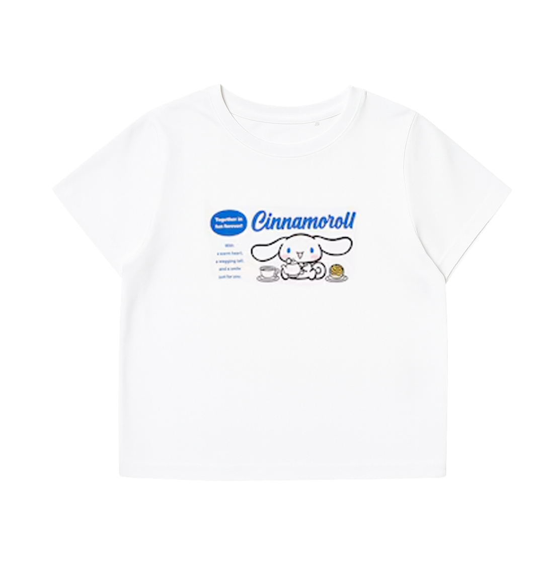 (W) 유니클로 UT x 산리오 캐릭터즈 그래픽 티셔츠 화이트 - KR((W) Uniqlo UT x Sanrio Characters Graphic T-Shirt White - KR) - 1