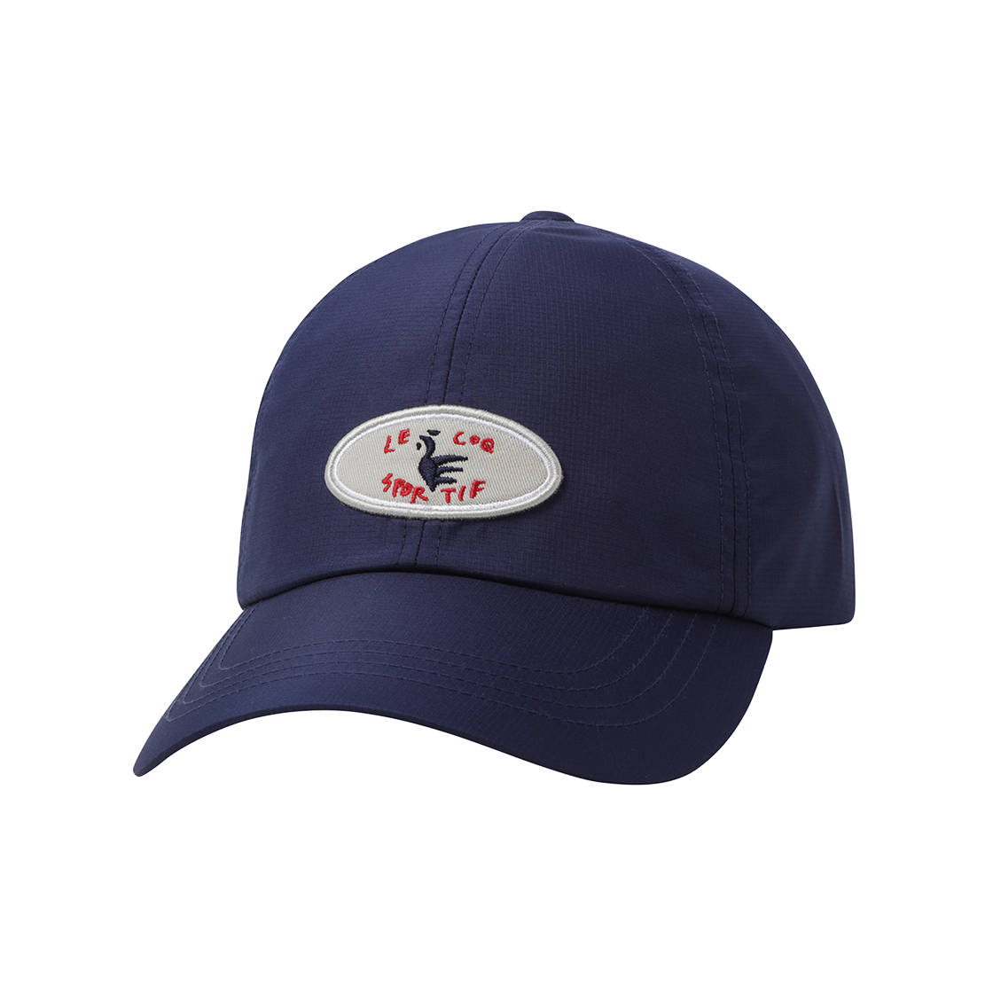 QQ323XCP71_DNV0 le coq sportif LCS x 275c Collaboration Graphic Ball Cap Dark Navy