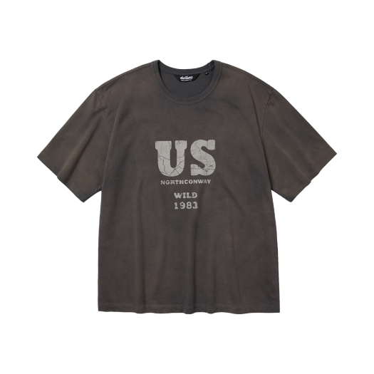 WBEUMTS009CH WildThings Wild Series Tee U.S Wild Charcoal