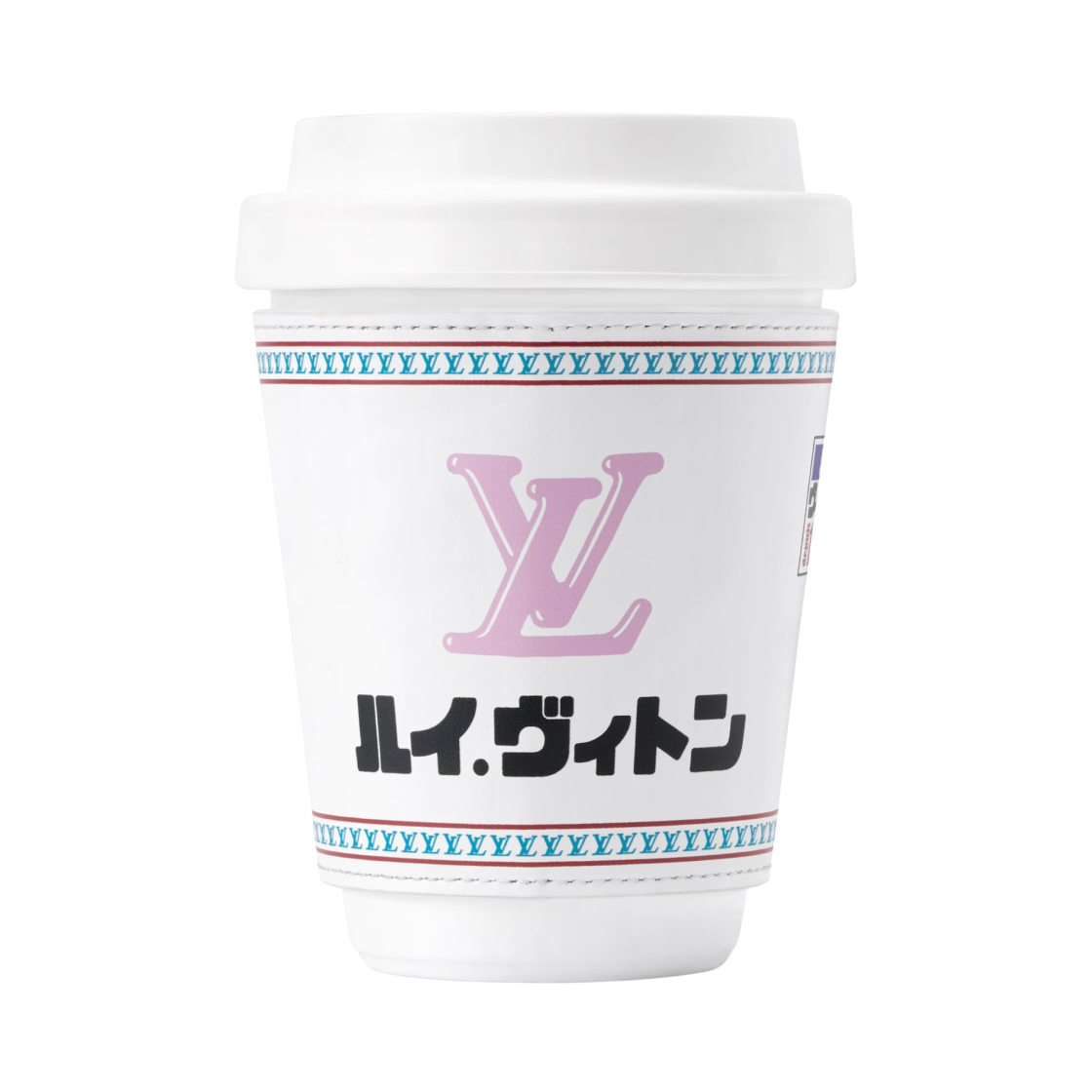 GI1424 Louis Vuitton Honore Cup PM White