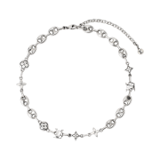 Louis Vuitton LV Sailor Medium Chain Necklace Sterling Silver