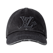 Louis Vuitton LV Denim Washed Cap Gray