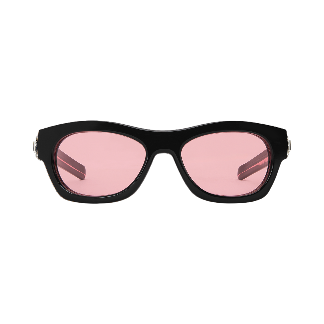루이비통 LV 프로그 라운드 스퀘어 선글라스 블랙 핑크(Louis Vuitton LV Frog Round Square Sunglasses Black Pink) - 1
