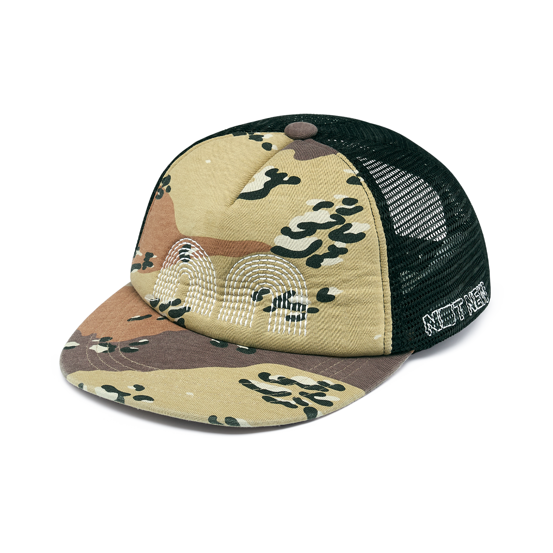 nnac10cm Not New Basic nn Mesh Cap Camo