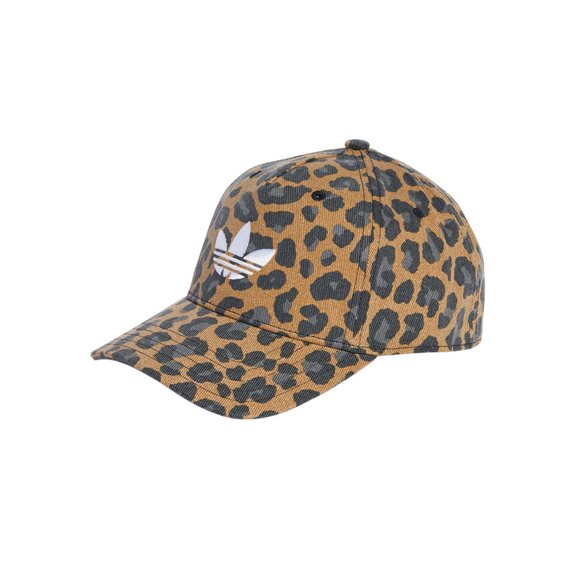 JW8034 Adidas Originals Leopard Baseball Cap Bronze Strata Black