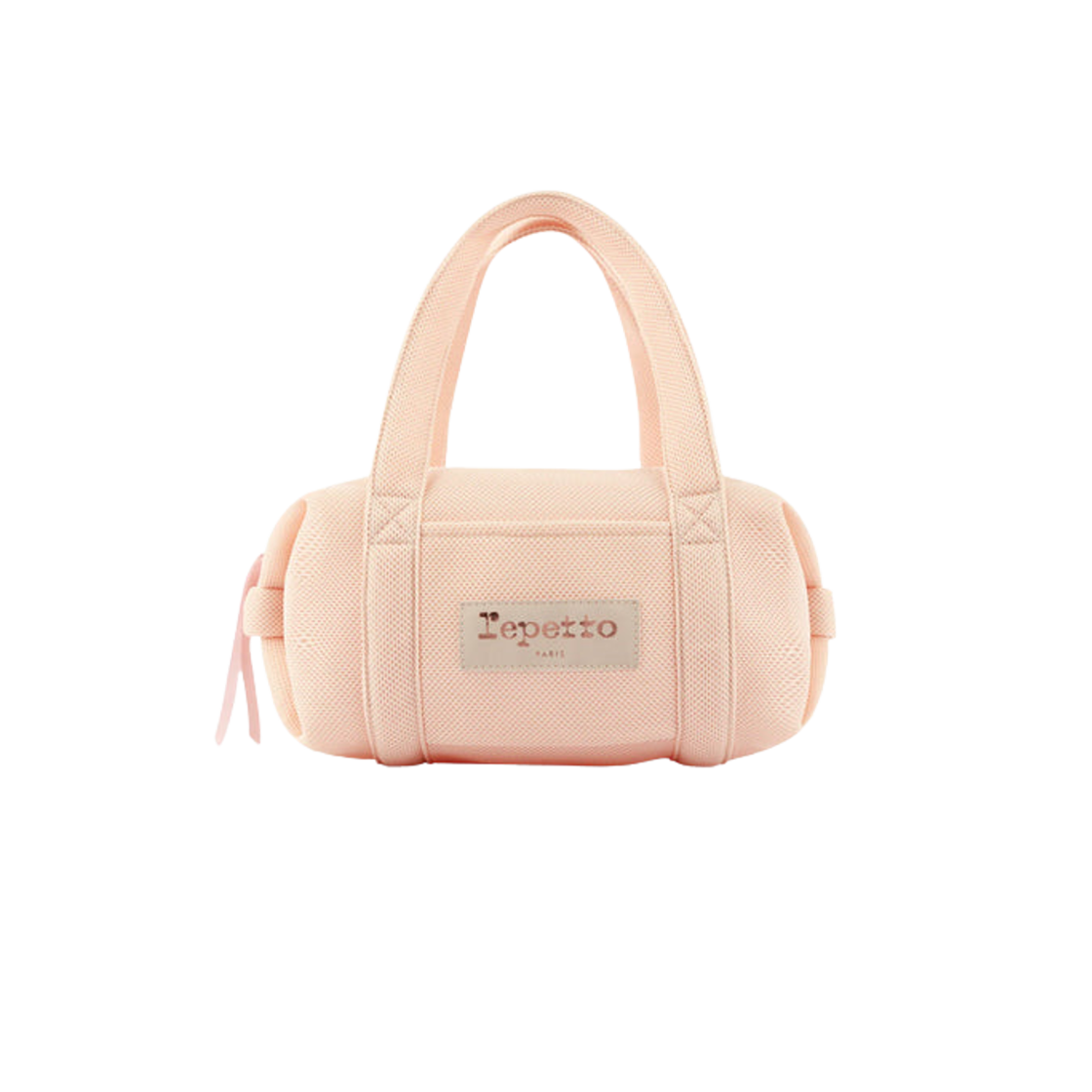 B0231M899 Repetto Small Mesh Duffle Bag Icon Pink
