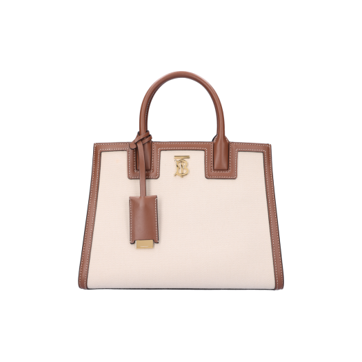 ITEUKQ6DBV6W Burberry Mini Frances Bag Natural