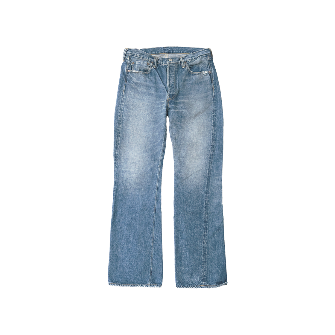 풀카운트 1341-1120 부츠컷 다트포드 데님 인디고 블루(Fullcount 1341-1120 Boot Cut Dartford Denim Indigo Blue)