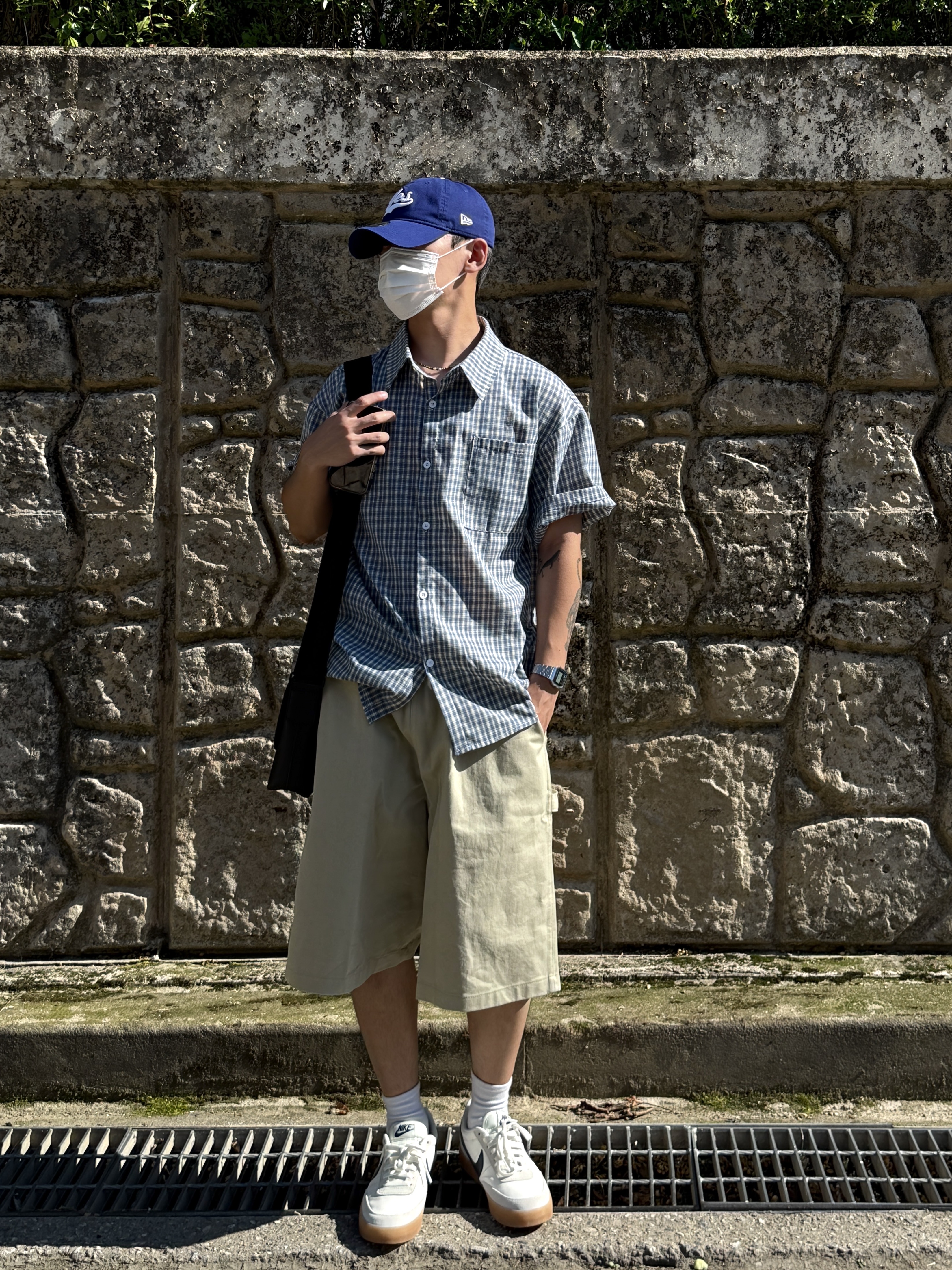 Nike x J.Crew Killshot 2 Sail Midnight Navy, Nike x J.Crew Killshot 2 Lucid Green 착용 스타일