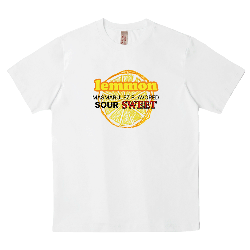 마스마룰즈 레몬2 쿨 코튼 티셔츠 3컬러