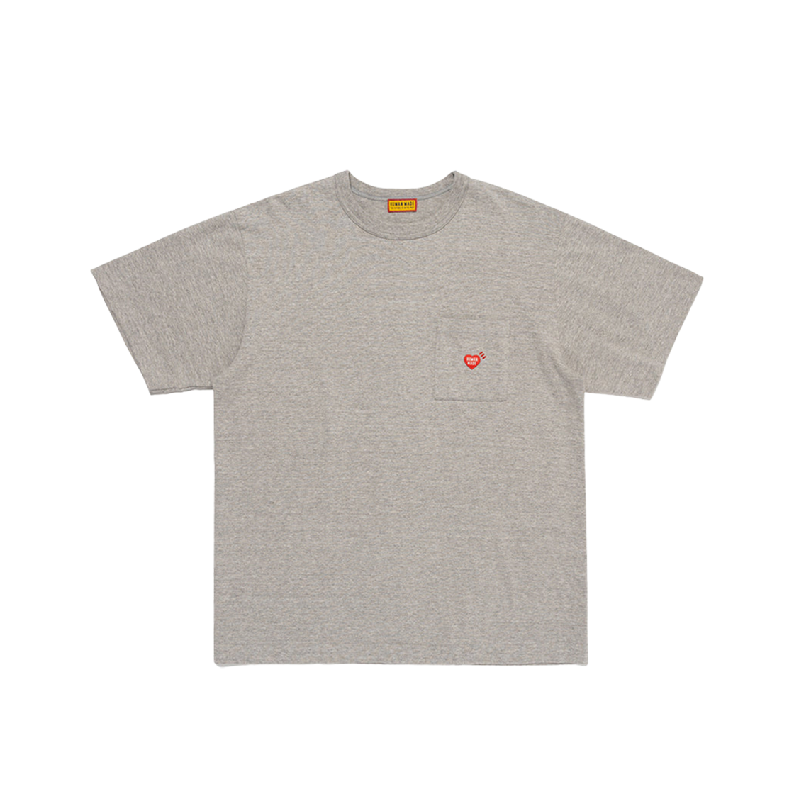 HM30CS048 Human Made Heart Pocket T-Shirt Gray