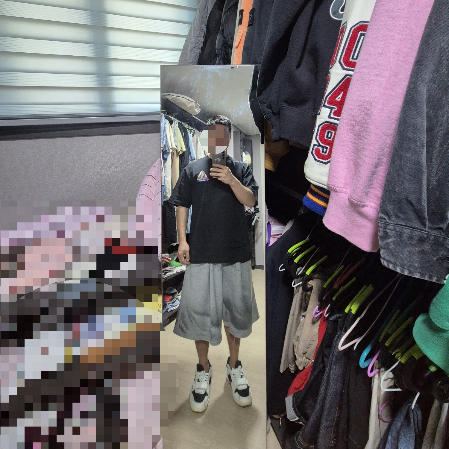 Palace x JCC+ T-Shirt Black - 25SS 착용 스타일 - 1