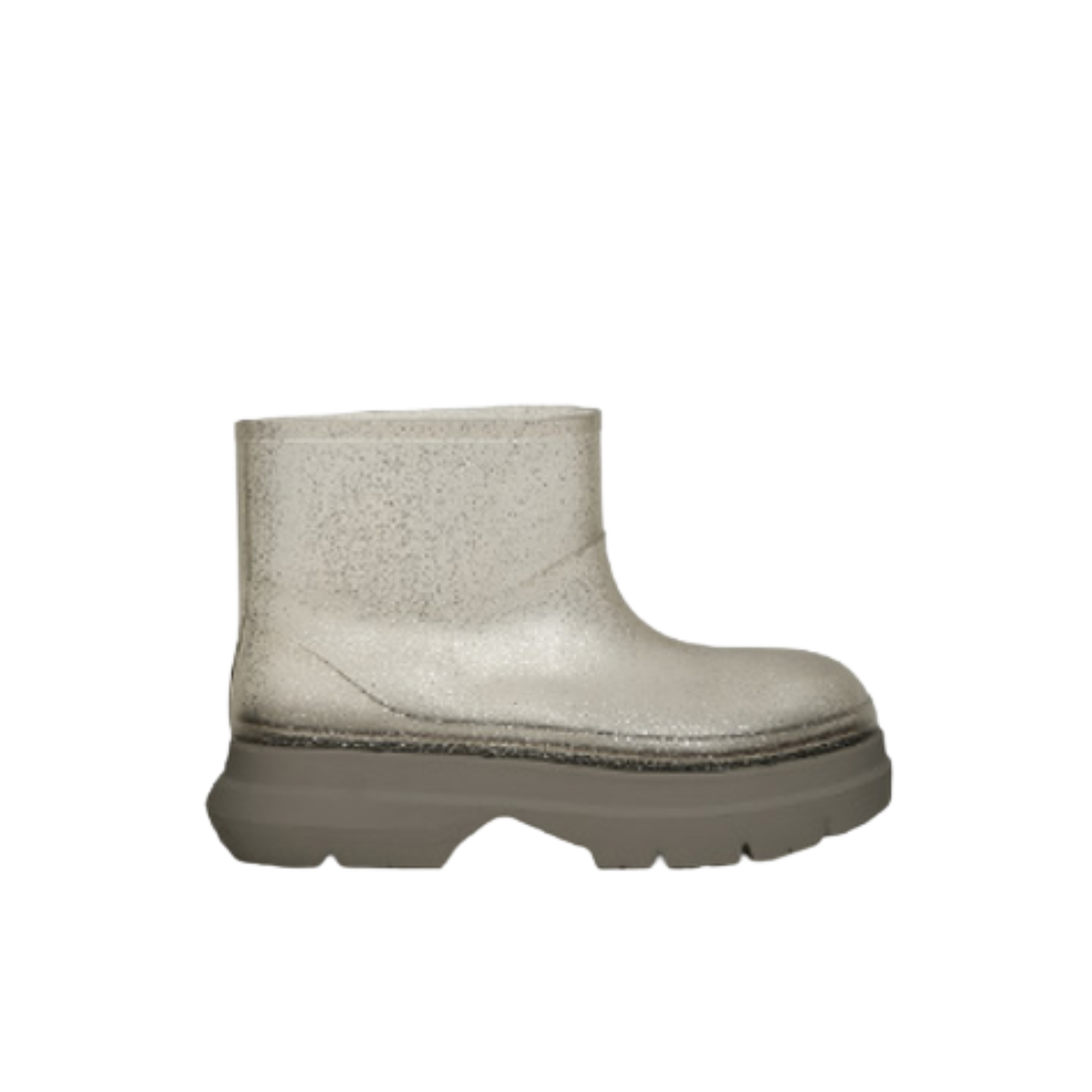 (W) 락피쉬웨더웨어 글레어 플랫폼 숏 부츠 글리터 블랙((W) Rockfishweatherwear Glair Flatform Short Boots Glitter Black)