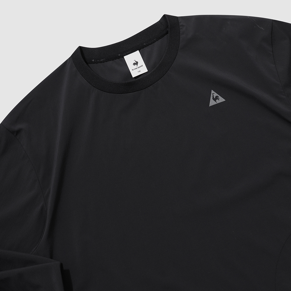 르꼬끄 스포르티브 유니 루즈핏 등판그래픽 피스테 - 블랙(QQ323LWT81)(le coq sportif Unisex Loose-Fit back graphic Piste Black) - 5