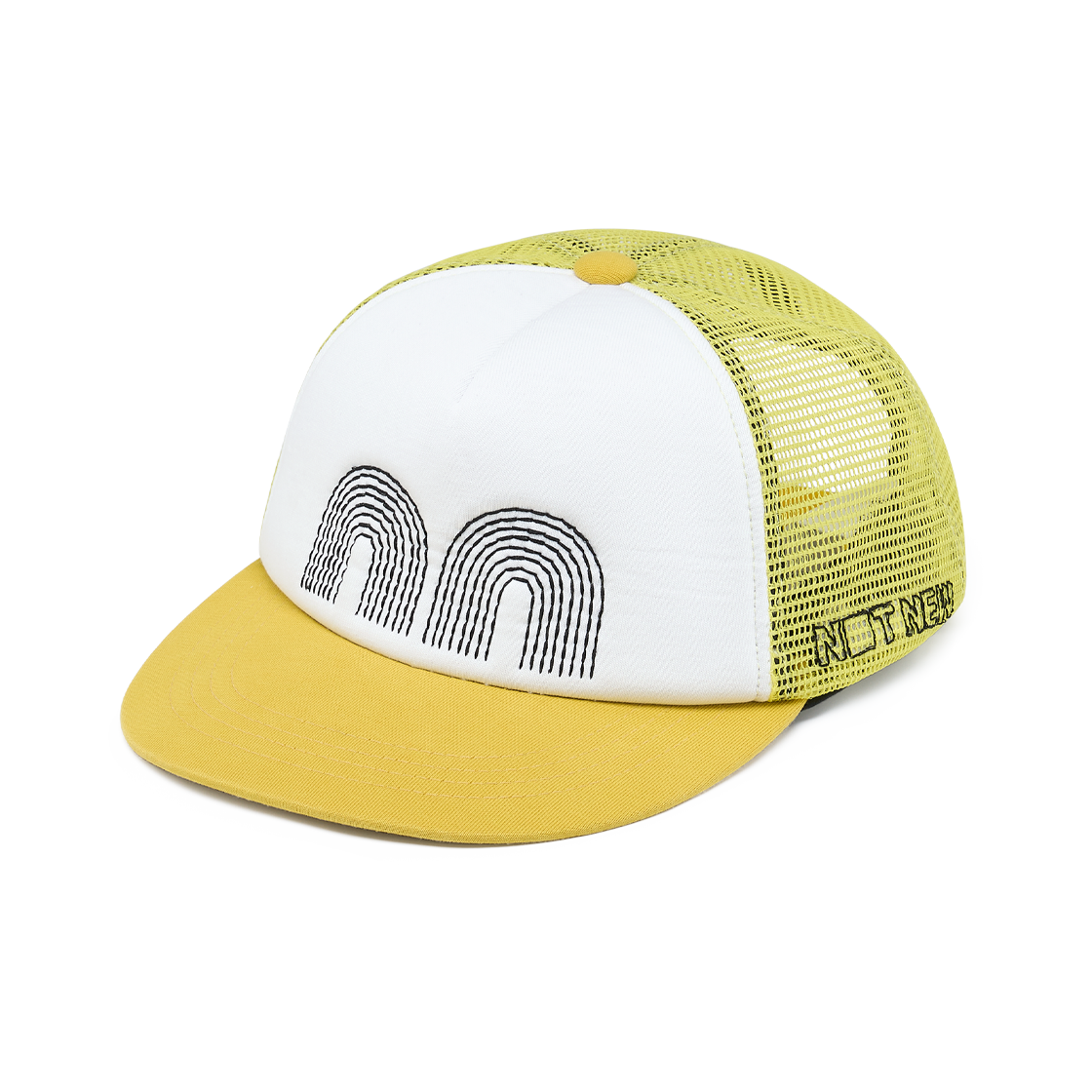 낫뉴 베이직 nn 메쉬 캡 옐로우(Not New Basic nn Mesh Cap Yellow)