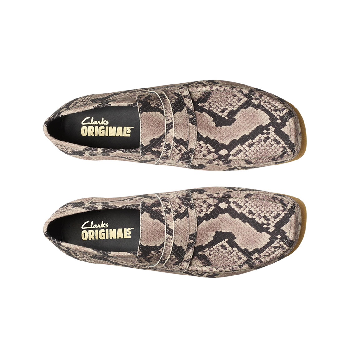 클락스 왈라비 로퍼 그레이 스네이크 레더(Clarks Wallabee Loafer Grey Snake Leather) - 2