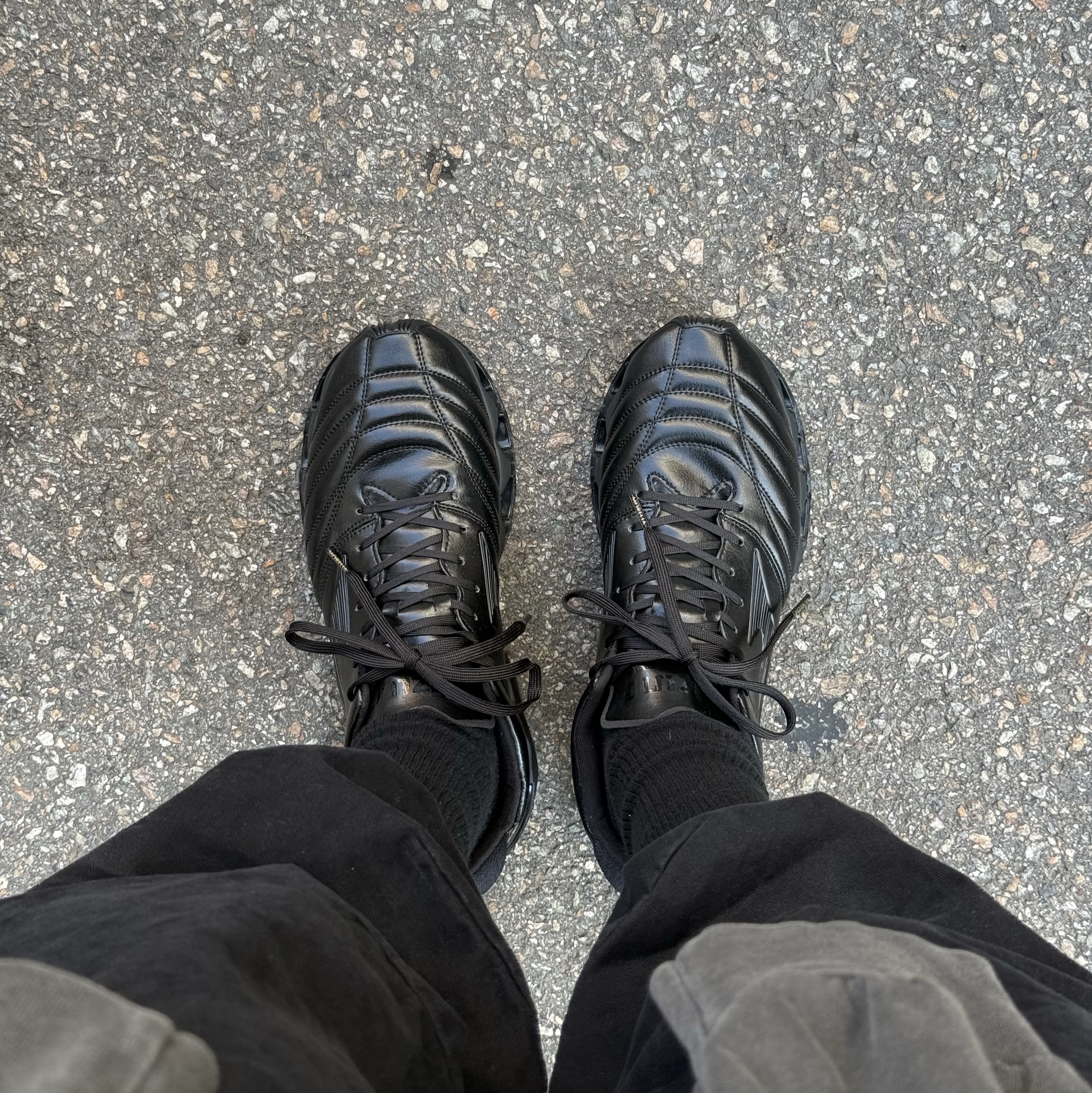 Mizuno Wave Prophecy Morelia Neo Black 착용 스타일 - 1