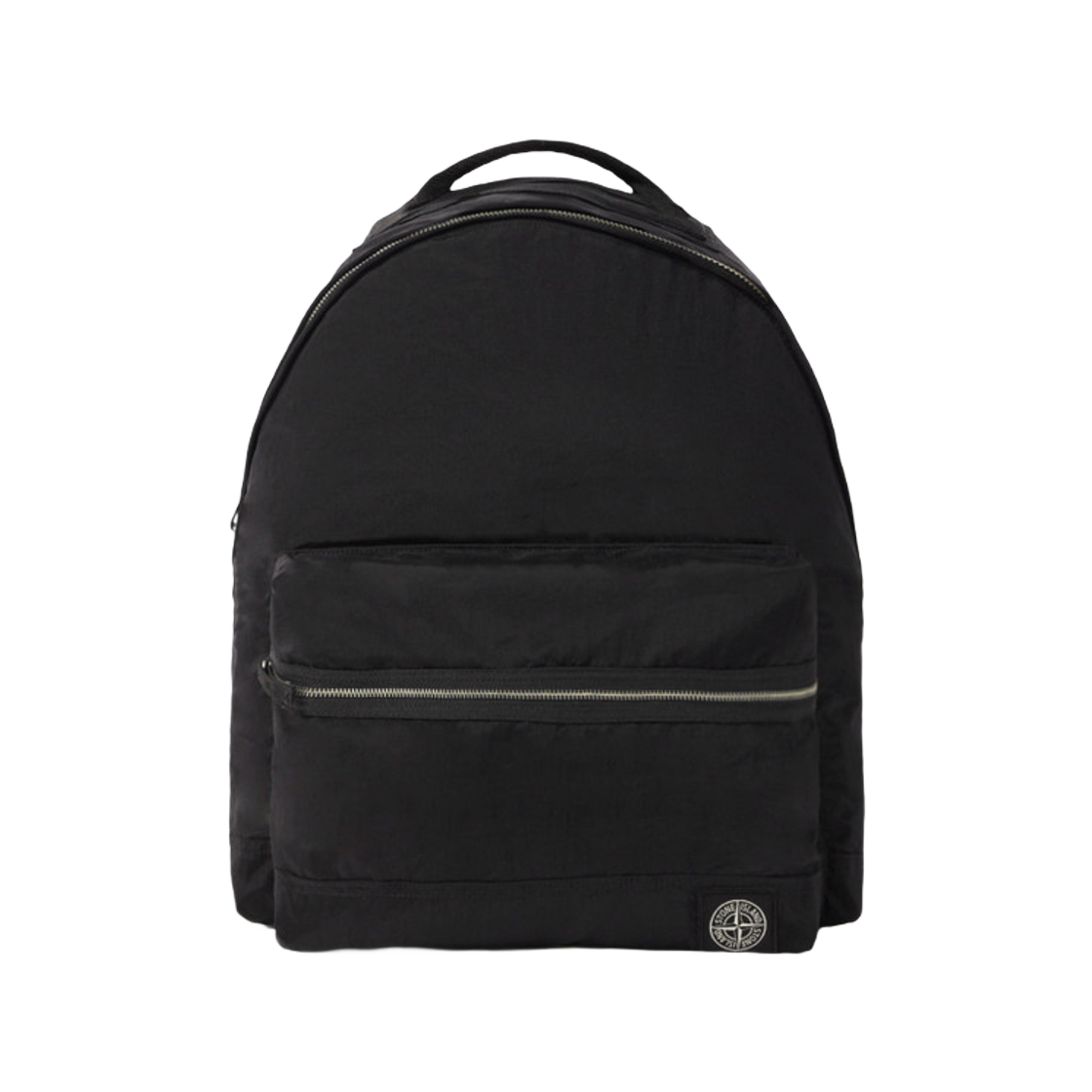 K2S1592000-14S0251-V0029 Stone Island 9200014 Coated Nylon Metal in Econyl Backpack with Front Pocket and Ripstop Lining Black - 25FW