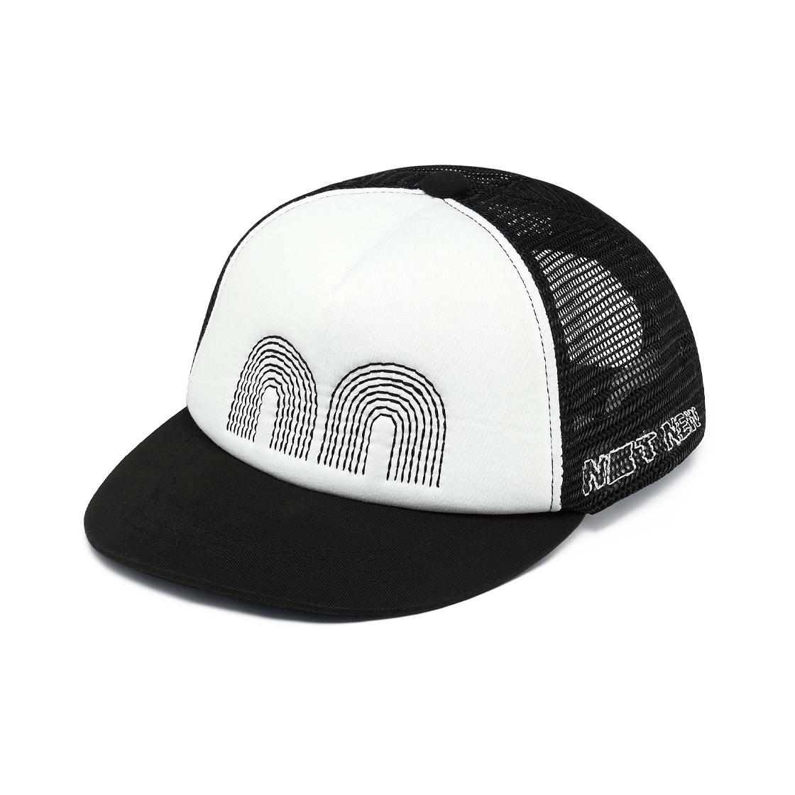 낫뉴 베이직 nn 메쉬 캡 블랙(Not New Basic nn Mesh Cap Black)