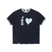 CAVISH I Love Music Ringer SS Tee Navy