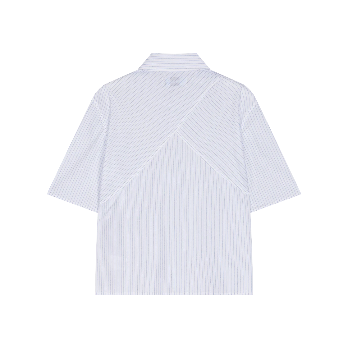 KM5CSHSWV01BL [재입고] Waviness Horizon Stripe Half Shirts Blue Stripe - 25FW - #2