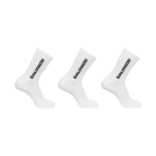 LC2086000 Salomon Everyday Crew Socks White (3 Pack)