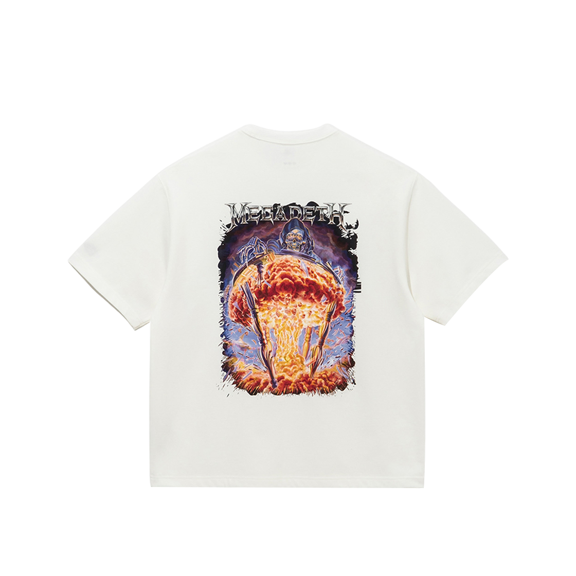 [New Era]韓国人気★NEW ERA X MEGADETH ALBUM GRAPHIC T-SHIRT 뉴에라 x 메가데스 다잉 티셔츠 차콜 | New Era | KREAM