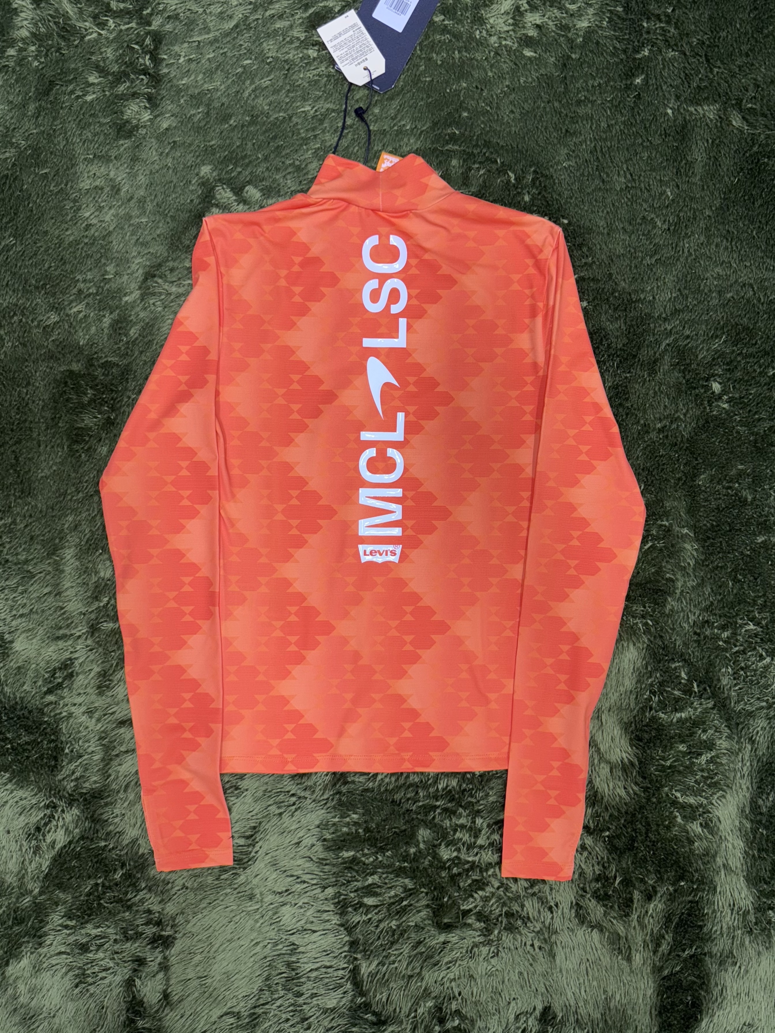 (W) Levi's x McLaren Second Skin Orange 착용 스타일 - 8