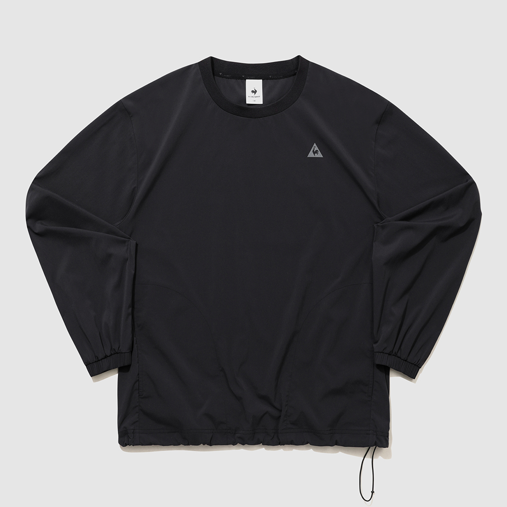 르꼬끄 스포르티브 유니 루즈핏 등판그래픽 피스테 - 블랙(QQ323LWT81)(le coq sportif Unisex Loose-Fit back graphic Piste Black) - 4