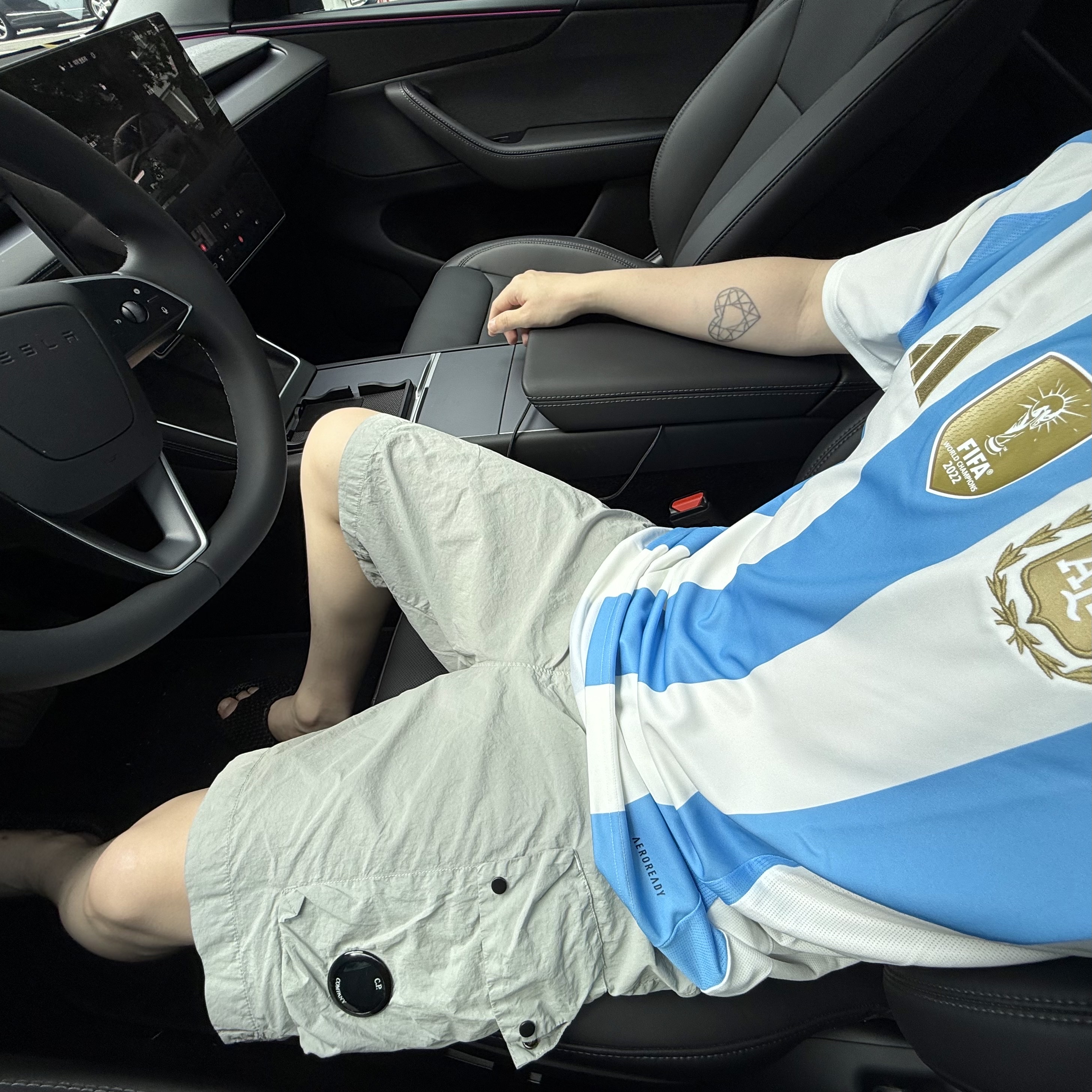 C.P. Company Flatt Nylon Lens Swim Shorts Flint Grey - 23SS, Adidas Argentina 2024 Home Jersey White Blue Burst - US Sizing (Non Marking Ver.) 착용 스타일