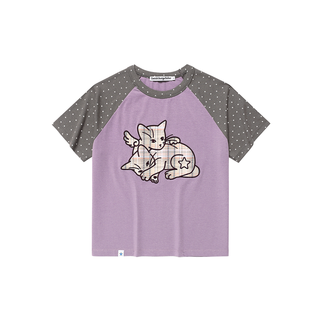 [CAVISH] W STRAWBERRY RAGLAN SS TEE ★大人気★ CAVISH W STRAWBERRY RAGLAN SS TEE