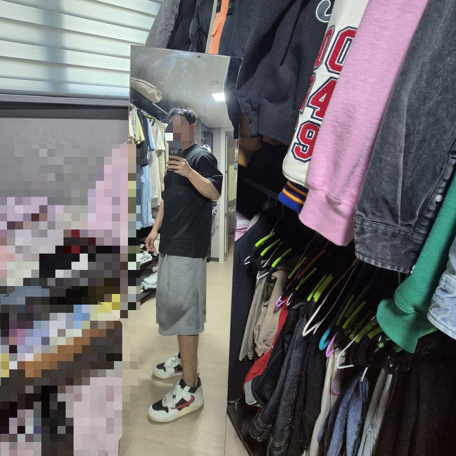 Palace x JCC+ T-Shirt Black - 25SS 착용 스타일 - 3