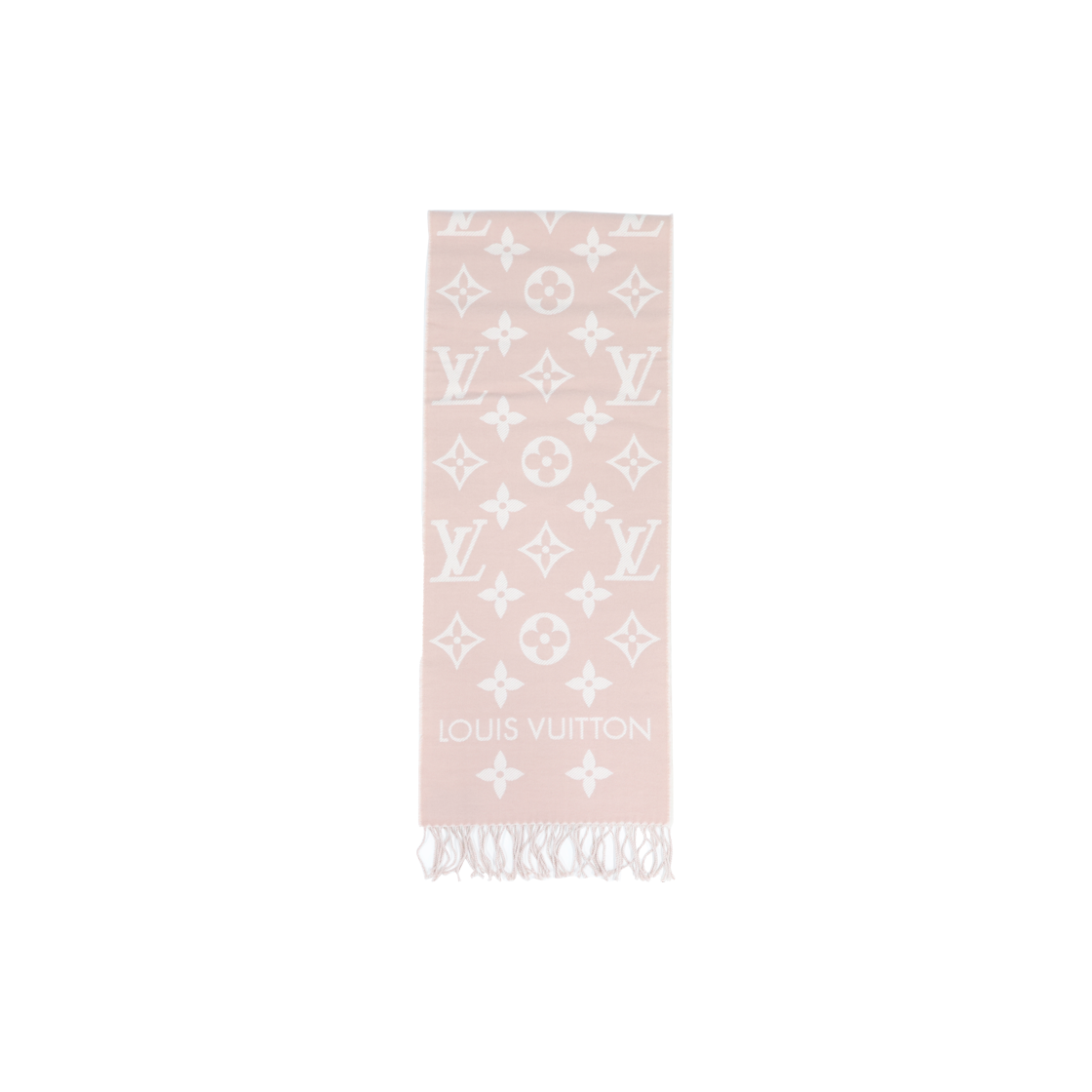 ITNFH6NNHCJB Louis Vuitton LV Essential Scarf Beige Rose
