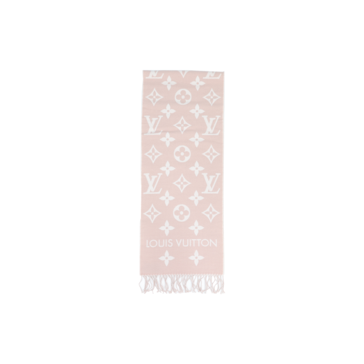 ITNFH6NNHCJB Louis Vuitton LV Essential Scarf Beige Rose