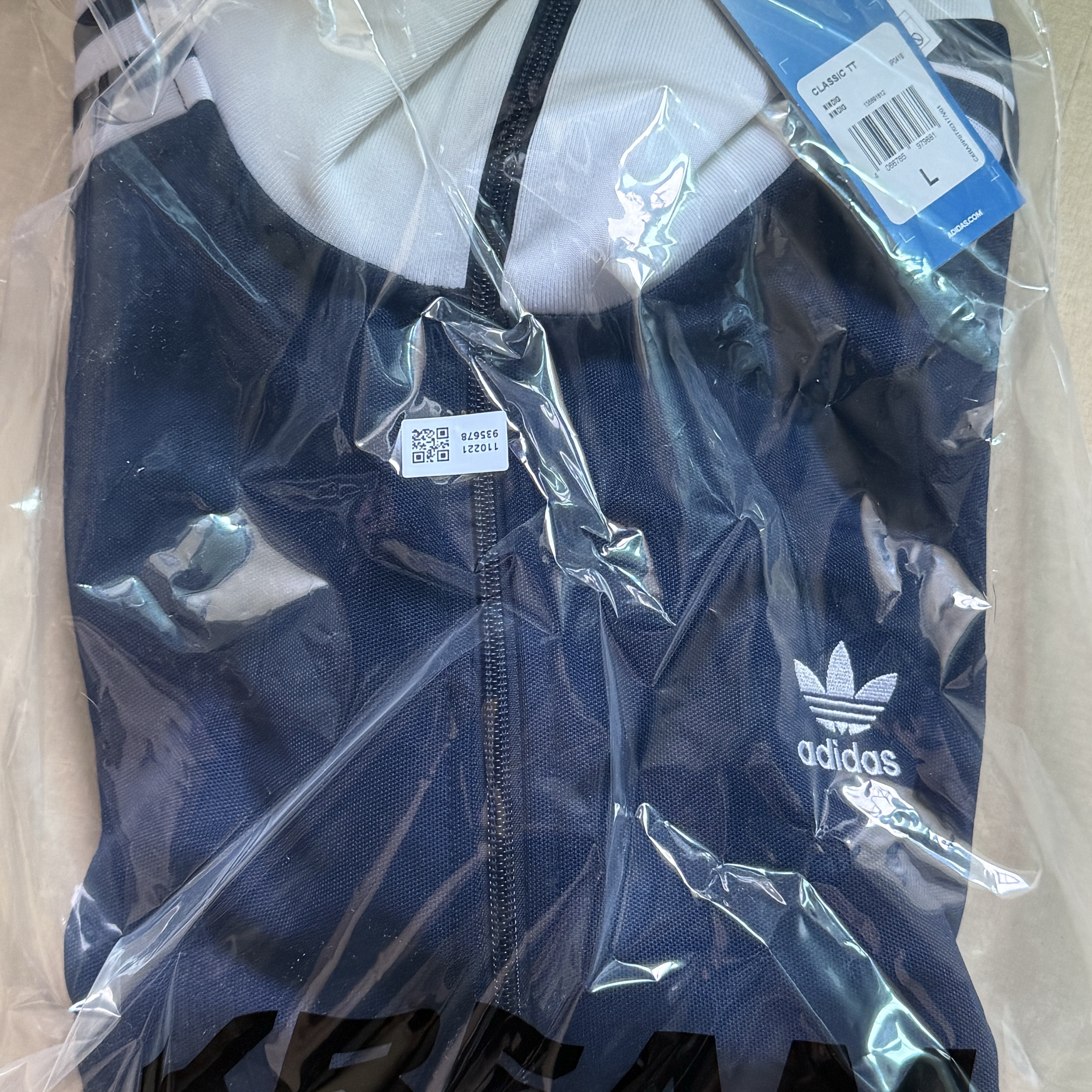 Adidas Adicolor Classic Beckenbauer Track Top Night Indigo - KR Sizing 착용 스타일
