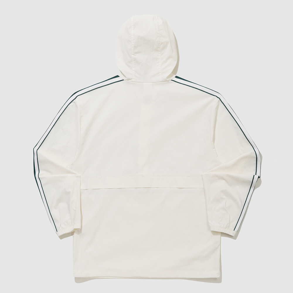 르꼬끄 스포르티브 유니 선데이 아노락 홑겹 자켓 - 아이보리(QQ323LJK82)(le coq sportif Unisex Sunday half-zip jacket Ivory) - 3