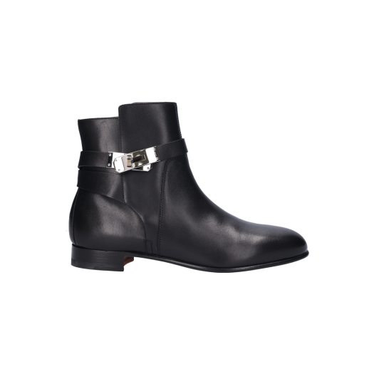 ITEJUHHJBP28 Hermes Neo Ankle Boots Black 36.5