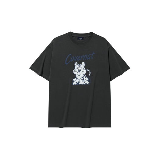 Tシャツ・カットソー COVERNAT Arch 08 Logo T-Shirt Black MUSINSA | COVERNAT arch logo t-shirt black