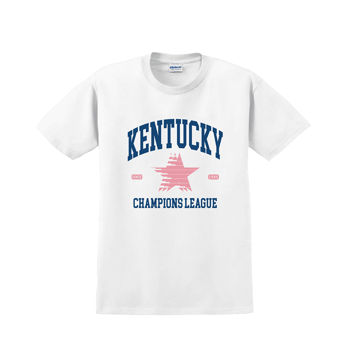 길단 X 아메리칸 컬렉션 켄터키 티셔츠 화이트(GILDAN X American Collection Kentucky T-Shirt White)