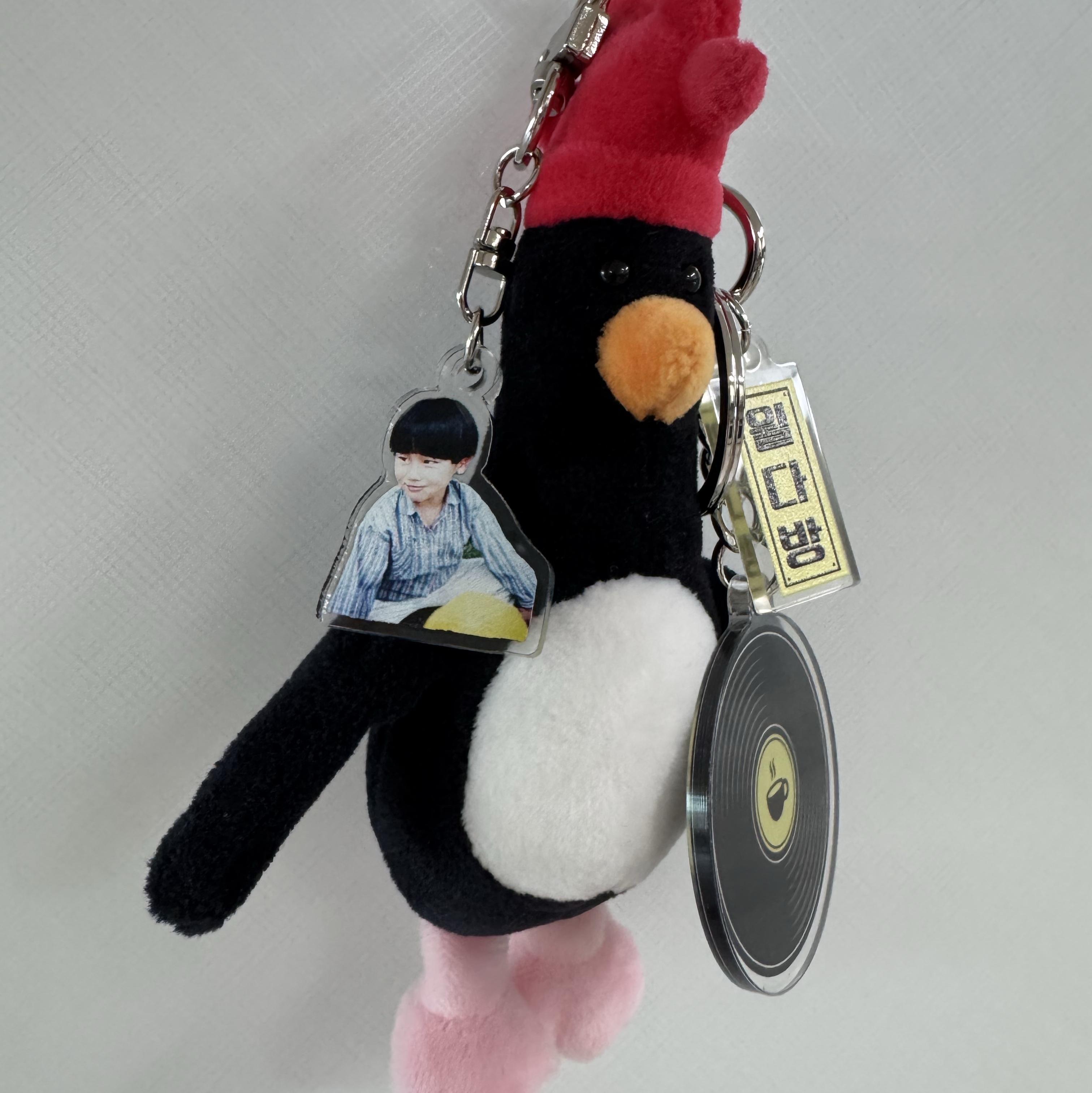 Dream C&C Feathers Mcgraw Keyring 10cm 착용 스타일