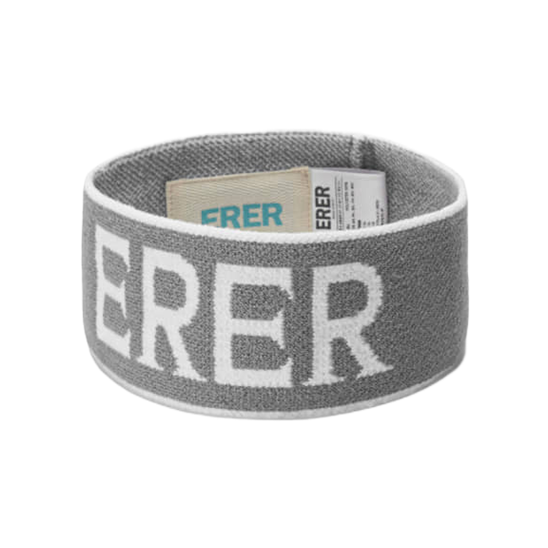 에르에르 소프트 자카드 헤어 밴드 그레이(ERER Soft Jacquard Hair Band Gray)