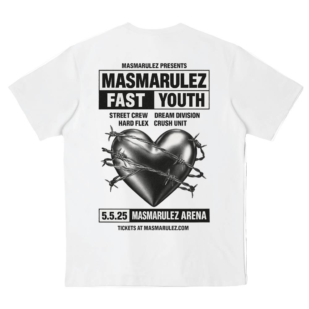 마스마룰즈 와이어 하트 쿨 코튼 티셔츠 2컬러