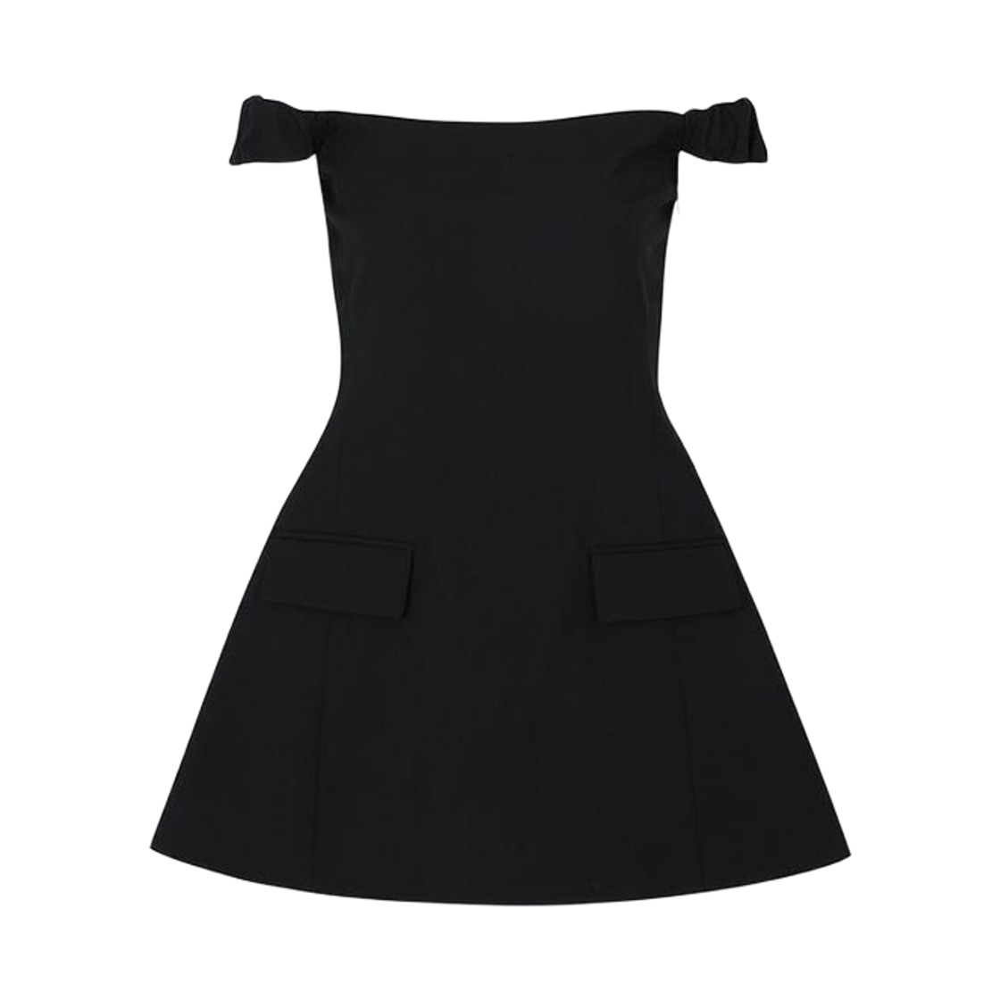 DQ2WB008 LEHA Krysia Off Shoulder Top Black - 대표 이미지 #1