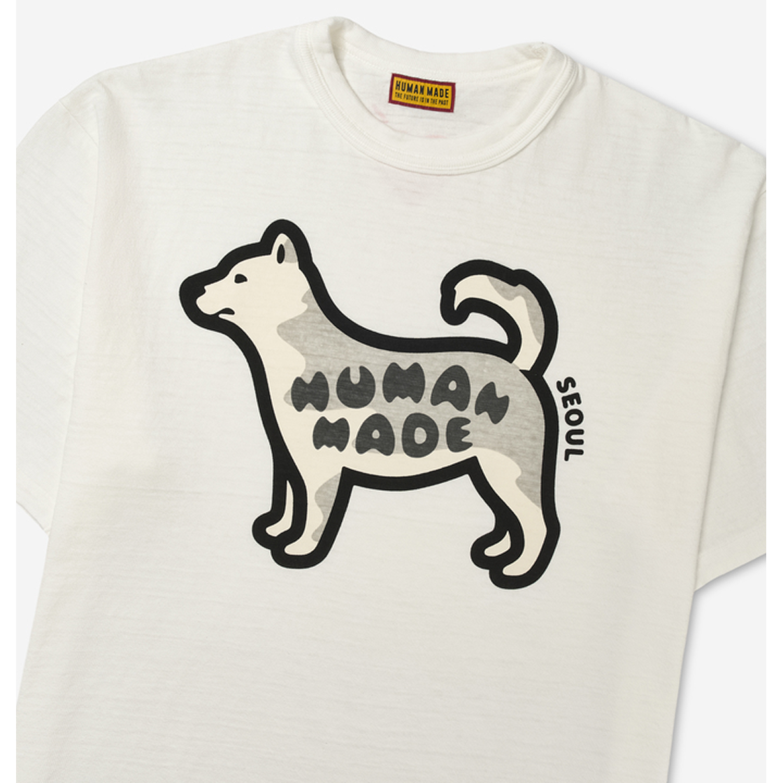 【Human Made】Animal Graphic T-Shirt Jindo Dog White Seoul店 Human Made Animal Graphic T-Shirt Jindo Dog White Seoul